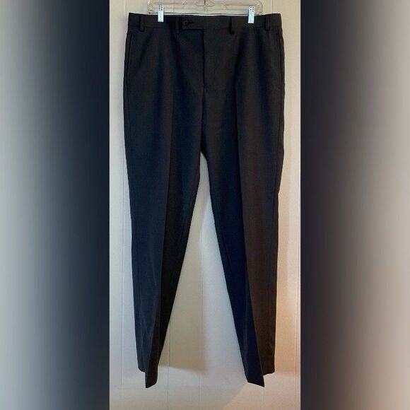Michael Strahan Collection Pants Men’s 36 X 32 Dark Gray Dress - Picture 1 of 6